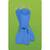​Set de scufundari pentru copii Bestway, lentile hipoalergenice, curea din silicon, masca, labe de inot, tub de respirat, albastru - 6- Roveli