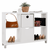 Dulap biblioraft, alb, TOFI 4 NEW - 6- Roveli