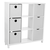 Dulap biblioraft, alb, TOFI 5 NEW - 10- Roveli