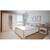 Pat, pin nordic/stejar sălbatic, 160x200, ROYAL L1 - 2- Roveli