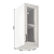 Dulap superior, cu sticlă, alb/pin nordic, model dreapta, ROYAL G30S - 6- Roveli