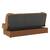 Canapea extensibilă, material textil auriu/model, ASIA NEW - 3- Roveli