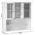 Dulap superior cu sticlă K120, alb/pin Andersen, PROVENCE - 4- Roveli