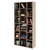 Dulap biblioraft înalt, PAL melaminat, stejar sonoma, DUNAJ Tip13 - - Roveli
