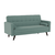 Canapea extensibilă, material verde-mentol, OTISA - - Roveli