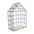 Set de 3 rafturi, natural/negru, AZURI - 11- Roveli