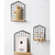 Set de 3 rafturi, natural/negru, AZURI - 5- Roveli
