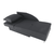 Canapea extensibilă, material textil gri-negru, stânga, LAUREL - 5- Roveli