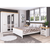 Pat Z2 160x200, stejar craft auriu / stejar craft alb, SUDBURY - 2- Roveli
