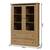 Vitrină MZ5, stejar grand, LEON - 4- Roveli