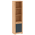 Raft deschis, stejar craft auriu / gri grafit, dreapta, FIDEL R2 - - Roveli