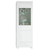 Vitrina 1D1W1S, alb lucios, LINDY - 5- Roveli