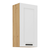 Dulap superior, alb/stejar artizan, LULA 45 G-90 1F - - Roveli