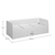 Pat 2S, 90x200 alb, ERODIN - 2- Roveli