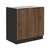 Dulap inferior, nuc okapi/negru, MENZO 80 D 2F BB - - Roveli