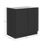 Dulap inferior, negru, SIBER 80 D 2F BB - 5- Roveli