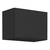 Dulap superior, negru, SIBER 50 GU-36 1F - - Roveli