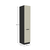 Dulap înalt, caşmir/negru, ARAKA 40 DK-210 2F - 4- Roveli