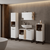 Dulap jos, alb/stejar artisan, CUBO CUB02 - 2- Roveli
