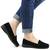 ​Mocasini de dama din piele naturala , negri  C286-3-BLACK - 5- Roveli