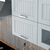Dulap superior, gri deschis/alb, JULIA TYP 9 - 3- Roveli
