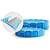 ​Piscina cu cadru, material PVC durabil cu 3 straturi, usor de asamblat, forma rotunda, cu capac, capacitate 4485 l, 305 x 76 cm, albastra - 2- Roveli