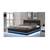 Pat matrimonial cu iluminare LED, negru, 160x200, BIRGET NEW - 3- Roveli