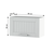 Dulap superior, gri deschis/alb, JULIA TYP 9 - 6- Roveli
