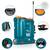 ​Pompa de stropit cu acumulator, plumb-acid, 12 V, 8 Ah, 4 duze diferite, presiune maxima 5, 5 bar, debit maxim 3, 1 l/min, timp de lucru 9 ore, cu mixer, 45 x 38 x 19 cm, albastru, 16 l - 6- Roveli