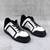 Sneakers dama , din piele naturala , cu insertii de catifea 7013-NEGRU/ALB, Culoare (12): ALB/NEGRU, Marime (12): 37 - 3- Roveli