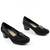 Pantofi dama , comozi , cu reflexii stralucitoare 176-BLACK, Culoare (12): Negru, Marime (12): 38 - 3- Roveli