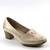 Pantofi dama , comozi , cu reflexii stralucitoare 176-BEIGE, Culoare (12): BEJ/AURIU, Marime (12): 36 - - Roveli