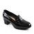 Pantofi dama , comozi , cu reflexii stralucitoare 197-BLACK, Culoare (12): Negru, Marime (12): 36 - - Roveli