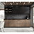 Dulap superior, negru, SIBER 30 G-72 1F - 2- Roveli