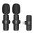 Set microfoane lavaliera wireless cu Lightning PULUZ  PU3150B - - Roveli
