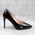 ​Pantofi eleganti  , de dama , stiletto , lacuiti  BO129-BLACK, Culoare (12): Negru, Marime (12): 39 - 3- Roveli