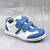 Pantofi sport , pentru copii , din piele naturala  1839-ALB/ALBASTRU/25, Culoare (12): ALB/ALBASTRU, Marime (12): 38 - - Roveli
