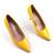 Pantofi eleganti  , de dama , stiletto , lacuiti  BO129-YELLOW, Culoare (12): Galben, Marime (12): 40 - 3- Roveli