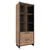 Raft deschis, stejar wotan/negru, AMONI 2S - - Roveli