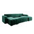 Set universal canapea, culoare smarald, PORIMA U - 5- Roveli