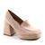 Pantofi dama cu platforma si toc gros MRQ-6859-BEIGE, Culoare (12): Bej, Marime (12): 38* - - Roveli