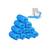 Acoperitori incaltaminte, botosi unica folosinta, set 100 buc, material CPE, 3 g, 40x15cm - 2- Roveli