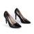 ​Pantofi stiletto de dama, eleganti,lacuiti cu tocul inalt SH397-BLACK - 4- Roveli