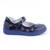 Pantofi usori , de copii , din piele naturala, cu flori 1793-BLEUMARIN, Culoare (12): Bleumarin, Marime (12): 35 - 4- Roveli
