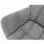 Fotoliu DacEnergy©, cadru metalic, tapiteria din material textil, design unic, rotativ, 67x97x72 cm, finisaj negru si gri - 2- Roveli