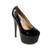 ​Pantofi de dama cu platforma inalta si toc ascutit RMD-5F5627-1-BLACK, Culoare (12): Negru, Marime (12): 37* - - Roveli