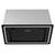 Hota de bucatarie, incorporabila, din otel inoxidabil, 100 W, 432 m3/h, o banda LED de 5 W, control cu butoane sau telecomanda, clasa energetica A+, 52 cm, negru - - Roveli
