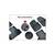 Covoare cauciuc tavita  compatibile Skoda Yeti 2009-2017   Cod: 2D 62001​​​​​​ / A10 - 4- Roveli