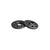 Distantier jante auto 4x100 / 4x108 / 4x98-108 15mm Negru  67,1-54,1 Cod: DST3014 - 3- Roveli