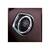 Ornament argintiu universal pentru buton start-stop, cu cristale stralucitoare Cod: JS-21 - 2- Roveli